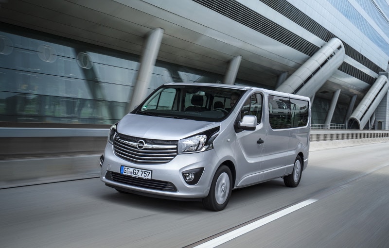 Test Opel Vivaro rent a car Malaga