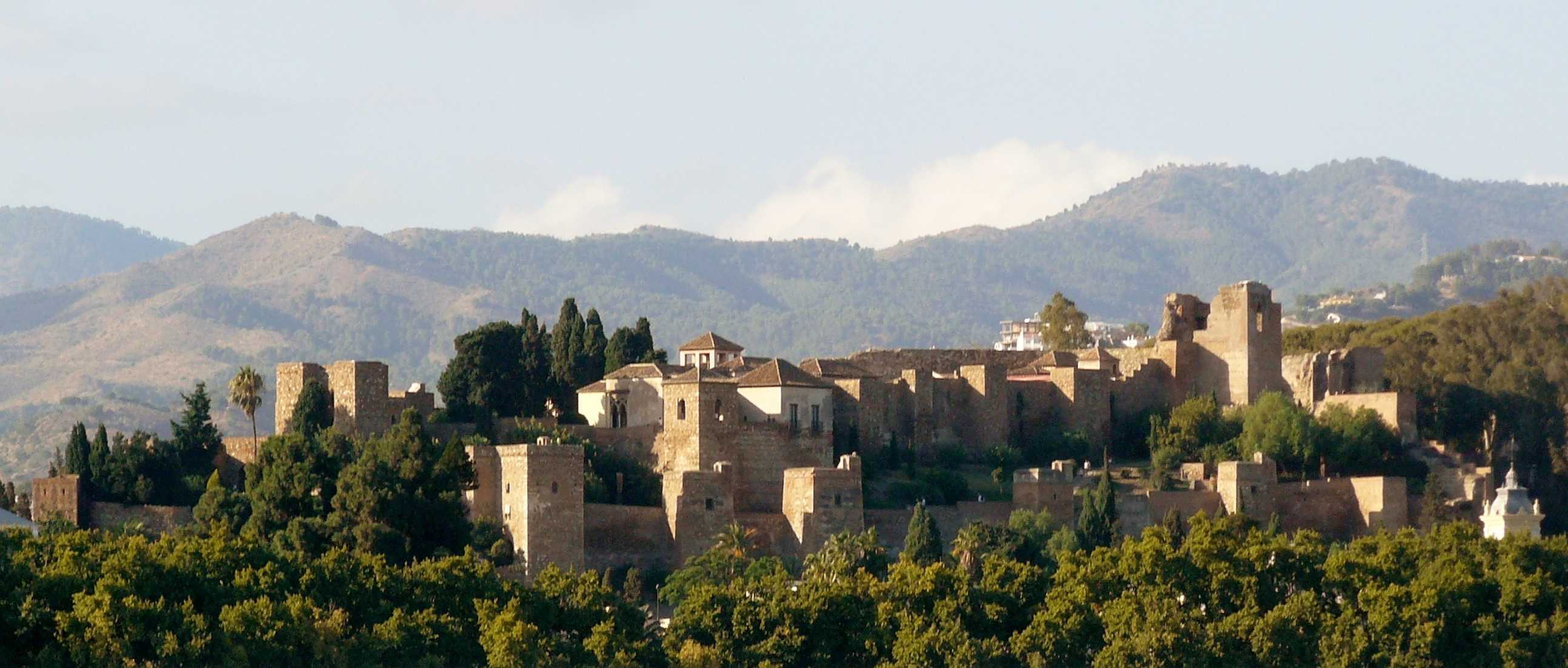 La alcazaba de Málaga