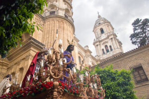 Holy Week procession in Malaga