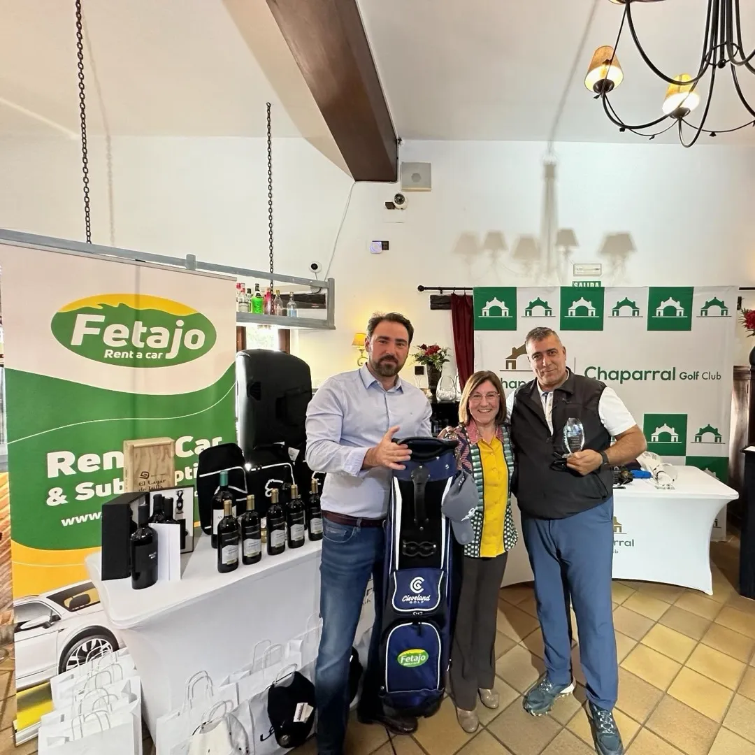 Celebrating the Success of the I Championship Fetajo Rent a Car at Chaparral Golf 1