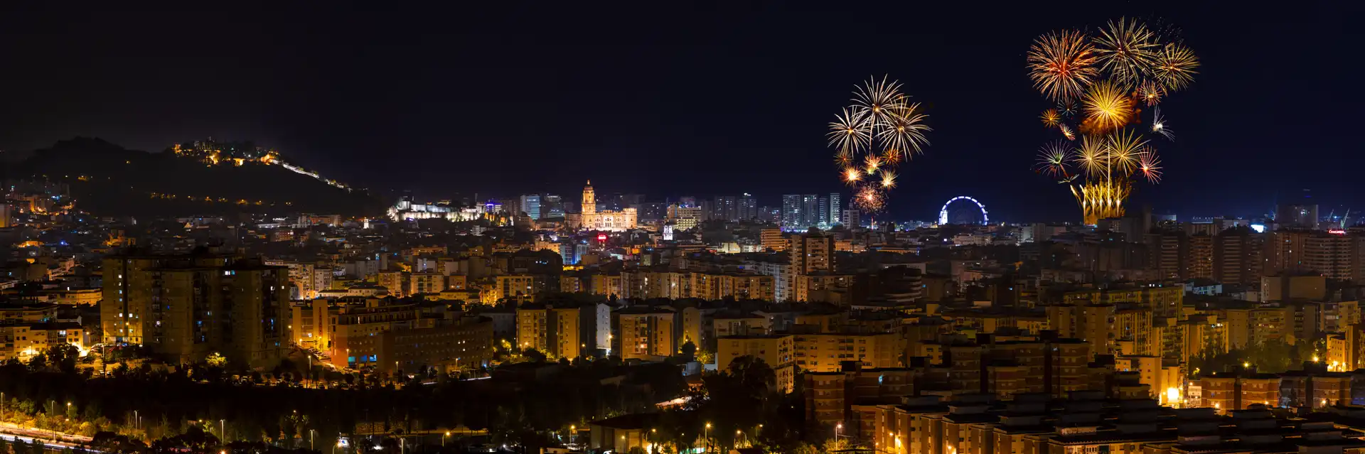 What is celebrated at the Feria de Málaga?